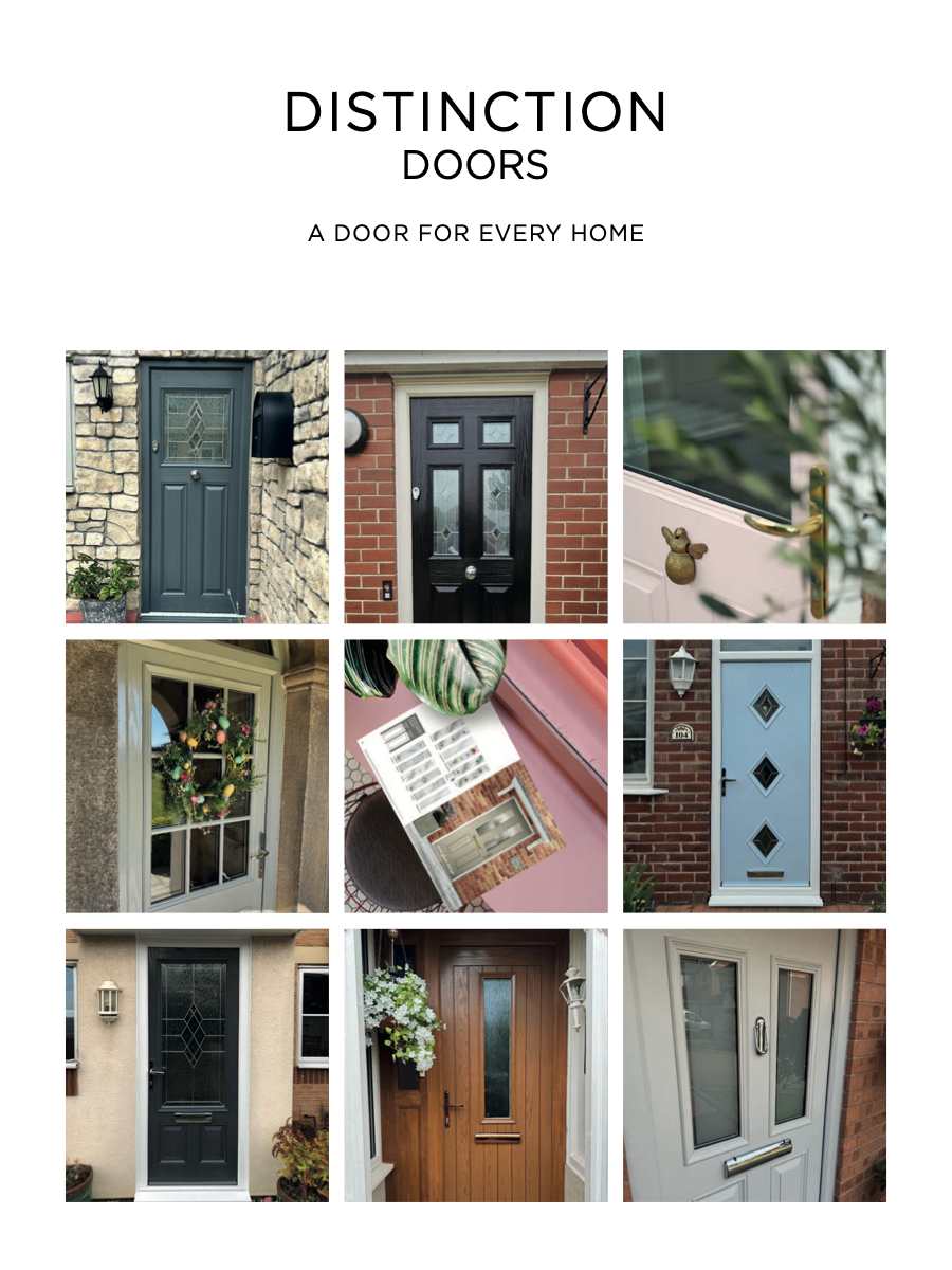 Distinction Doors Brochure cover